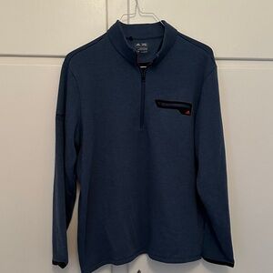 EUC Adidas Fairmont Banff Springs Quarter Zip Sweatshirt Golf